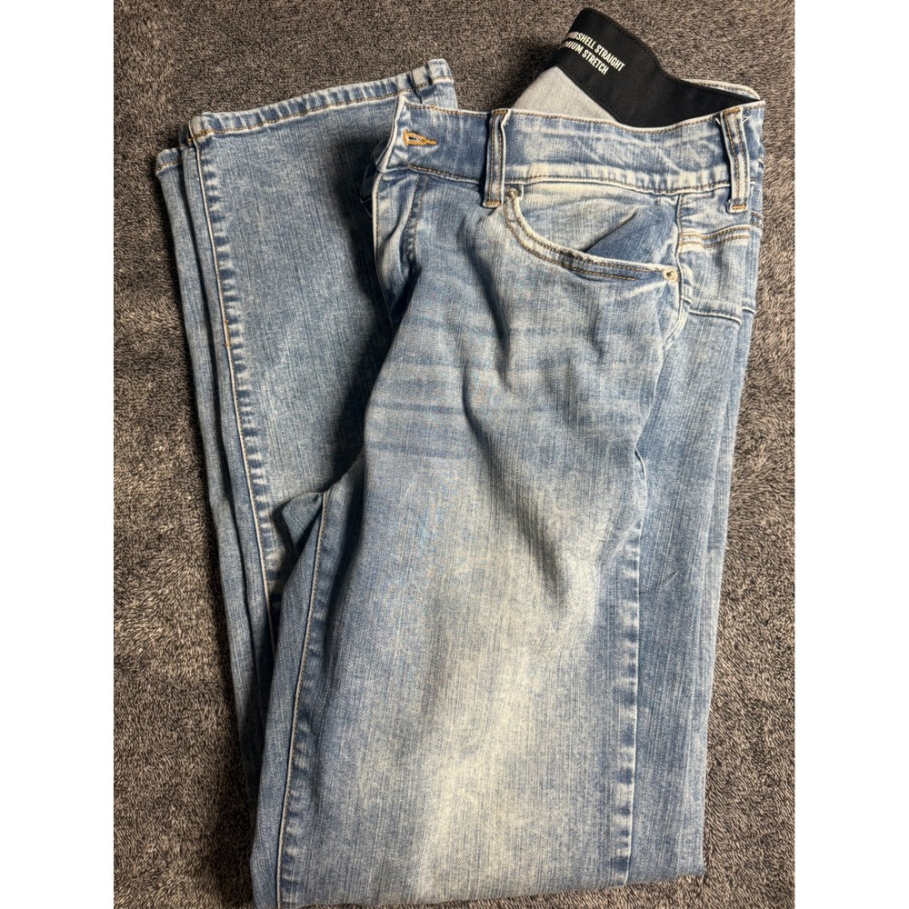 Torrid Bombshell Straight Jeans Light Wash Premium Stretch Denim 14T